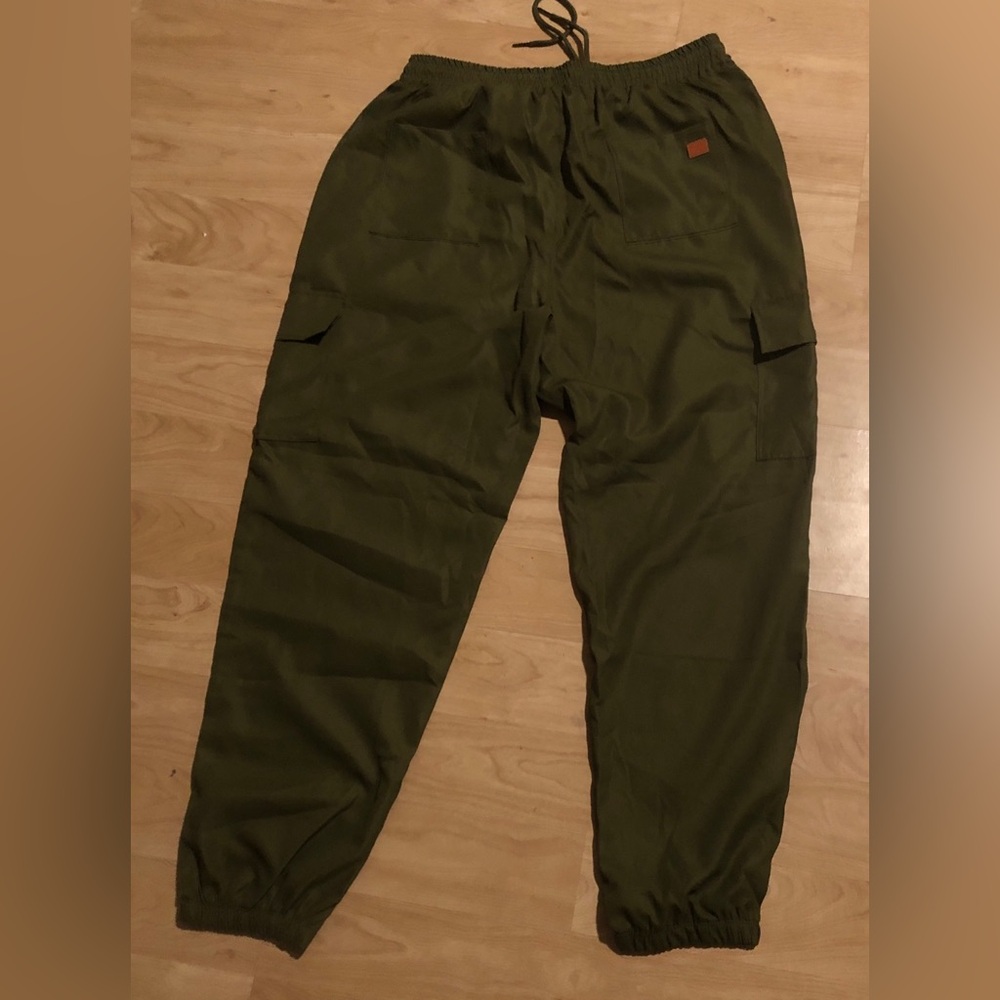 Men's Olive Green Cargo Pants